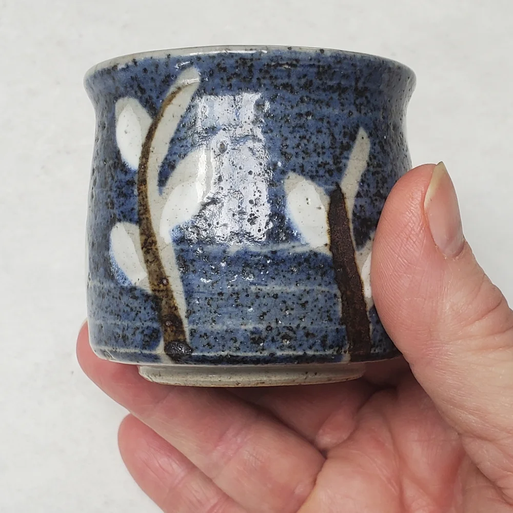 Otagiri Pussywillow Pattern Sake Cup Planter Vintage - Picture 6 of 8